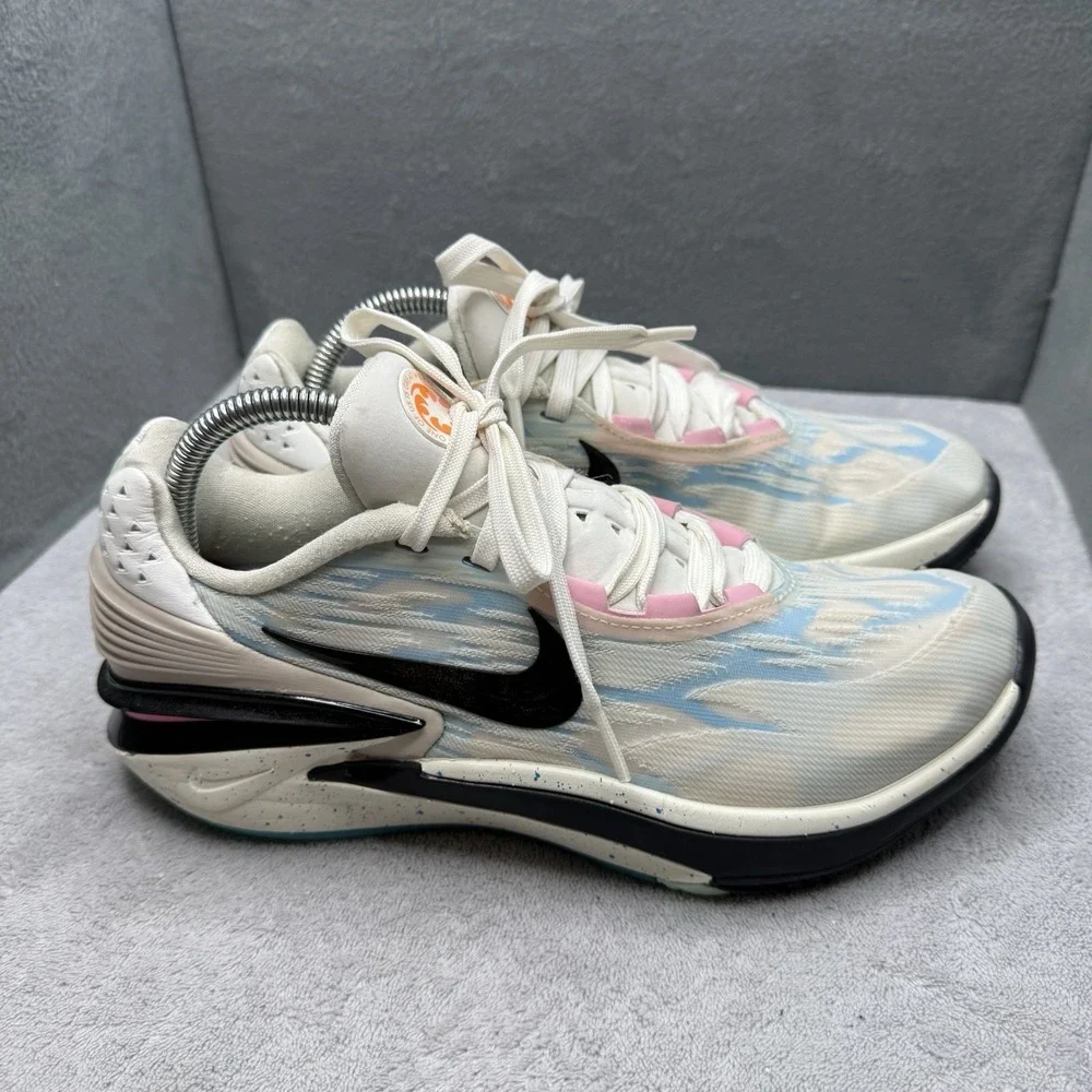 Nike Air Zoom GT Cut 2 Sail Pink Spell Basketball Shoes Women's 9.5 FN0234-104